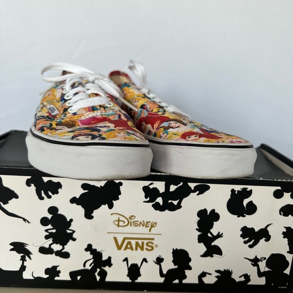 Disney Vans LIMITED EDITION Multi Princess Women's 8 - Picture 8 of 10